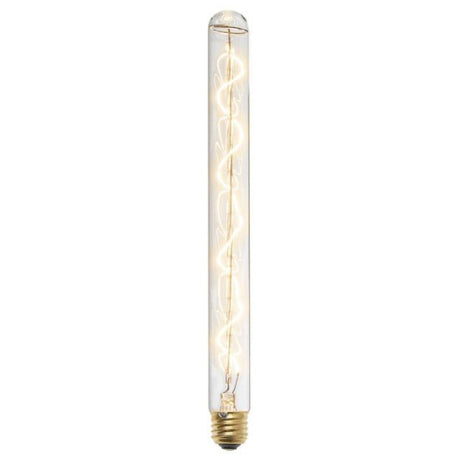 Beacon Tube Vintage Bulb - 40 Watt - 11.75 in. Length - Clear - Nostalgicbulbs.com