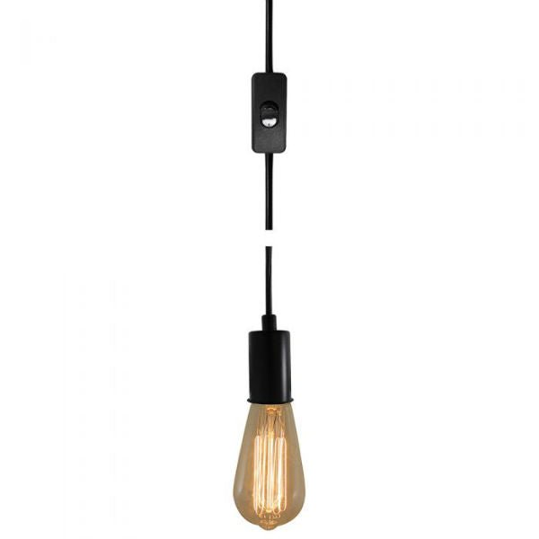 Plug-In Pendant Classic Cord Set with On/Off Switch - Nostalgicbulbs.com