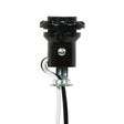 Candelabra Base Ring Socket with Hickey and Leads - Nostalgicbulbs.com