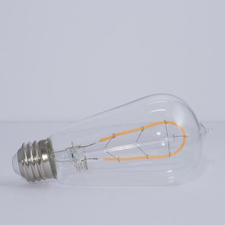 Curved LED Hairpin Filament Edison Bulb - 2 Watt - 2200K - Nostalgicbulbs.com