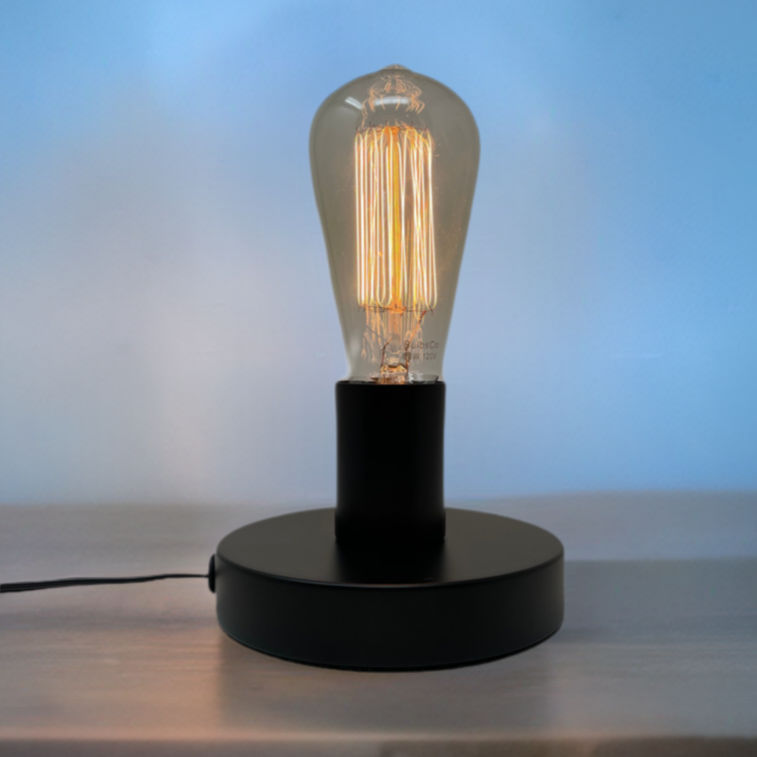 LuminaSphere 5.0 Black Table Lamp