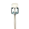 Halogen G8 Bi - Pin Porcelain Socket with Hickey and Leads - Nostalgicbulbs.com