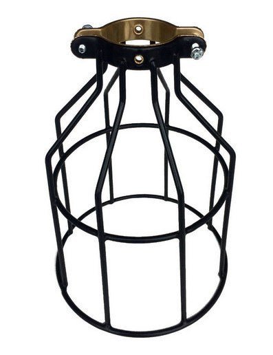 Bulb Protection Heavy Duty Black Bulb Guard | Metal Light Bulb Cage – Nostalgicbulbs.com