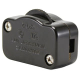 Hi-Lo Feed-Thru Lamp Cord Dimmer – Brown, SPT-2 18/2 - Nostalgicbulbs.com