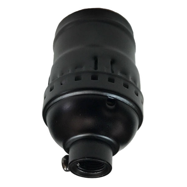 Vintage Black Keyless Light Socket – Pendant Light Fixture With Pull Chain
