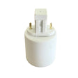 Light Bulb Base Adapter GX23 to E26 Medium Base - Nostalgicbulbs.com