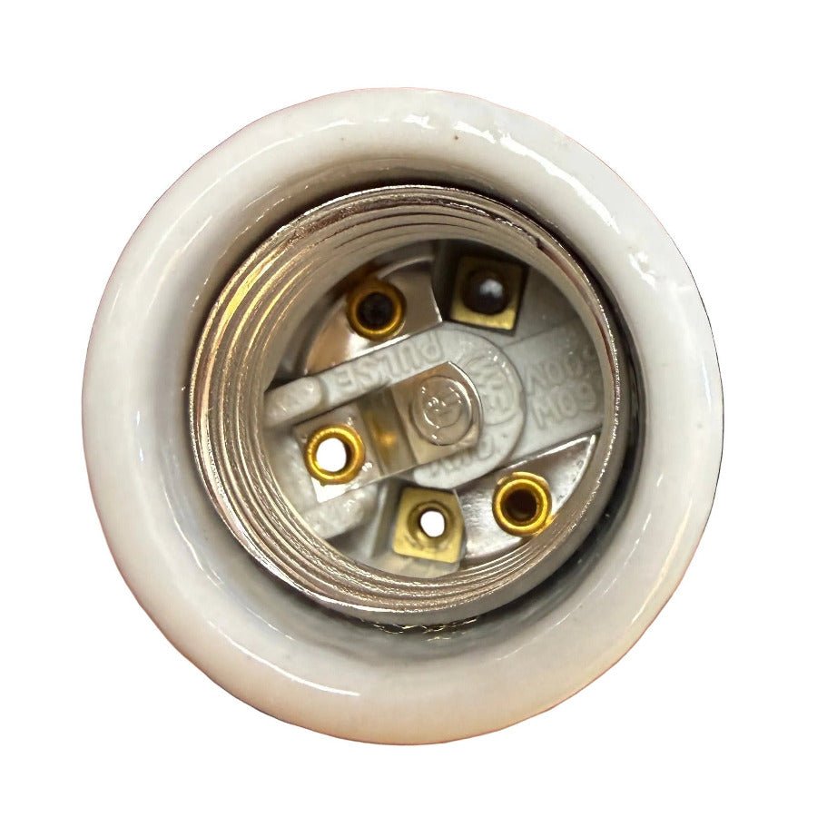 Types Hid Socket Medium Base HID Porcelain Socket 4KV Pulse Rated- 9
