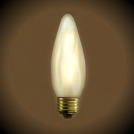 Nostalgic Frost 30 watt Chandelier Torch Light bulb - Nostalgicbulbs.com