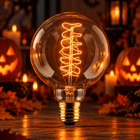 Nostalgic Globe G30 Spiral Filament Vintage Light Bulb - 40 Watt - Nostalgicbulbs.com