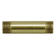 Outside Threaded Steel Pipe - Satin Brass Finish - Nostalgicbulbs.com