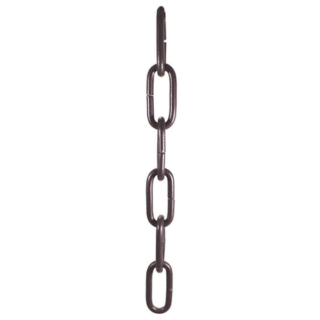 Oval Steel Chandelier Chain 4 - Gauge - 88 lbs. Test - Nostalgicbulbs.com