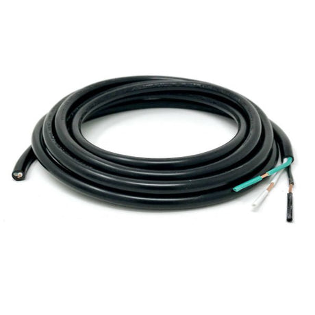 Pendant Black Round 3 Conductor Cord- Per ft. - Nostalgicbulbs.com