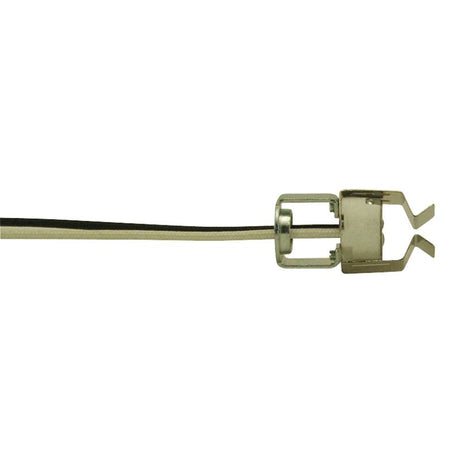 Porcelain Bi - Pin Halogen Socket with Retaining Clip - Nostalgicbulbs.com