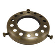UNO Threaded 2-1/4" Antique Brass Lamp Shade Holder - Nostalgicbulbs.com