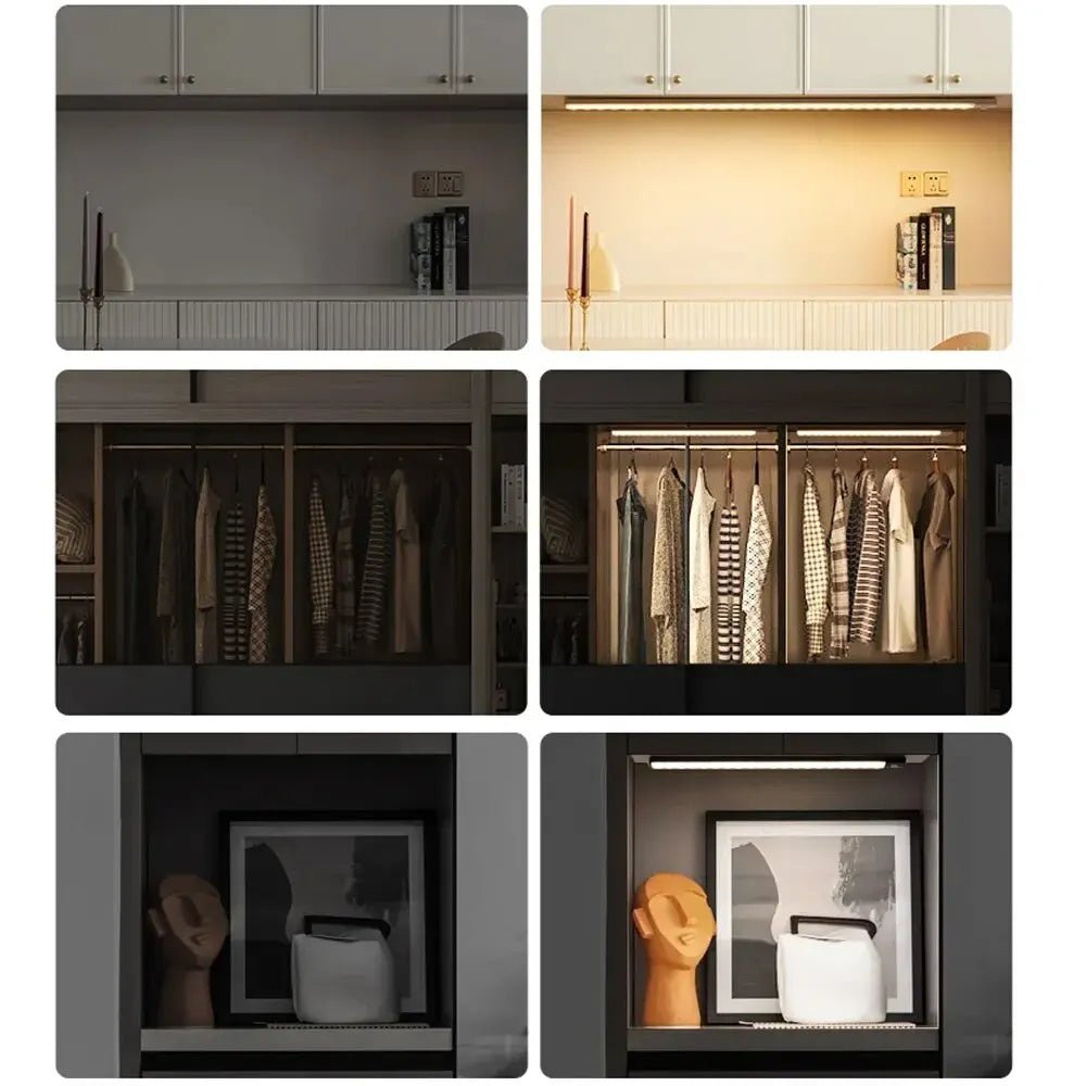 USB-C Rechargeable LED Cabinet Light with Motion Sensor - Nostalgicbulbs.com