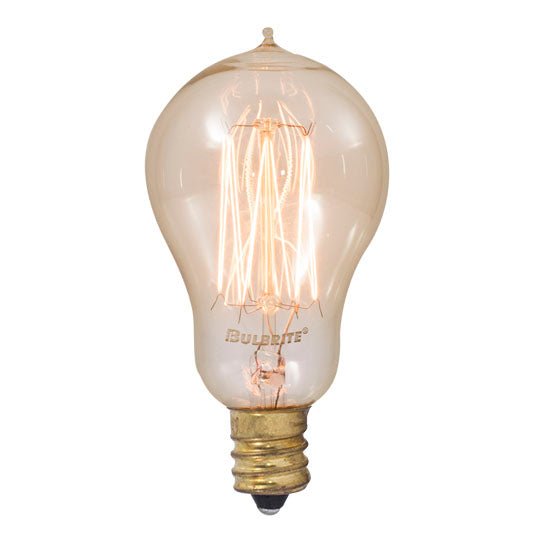 Bulbrite Nostalgic A15 Antique Thread Bulb 25 W 120 V