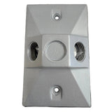 Weatherproof Rectangular Outlet Cover - RE - 2 - Nostalgicbulbs.com