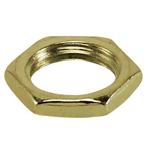 Brass Plated 1/4 IPS nuts