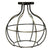Antique Brass Sphere Light Bulb Cage