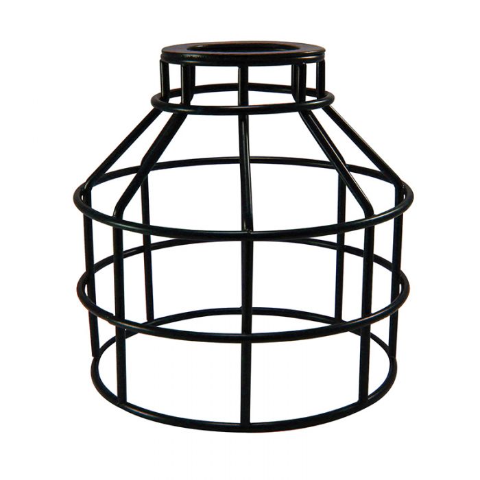 Bronze Finish Jar Shaped Light Bulbs cage