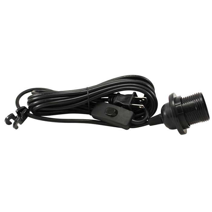 Plug-In Swag Kit with phenolic black socket