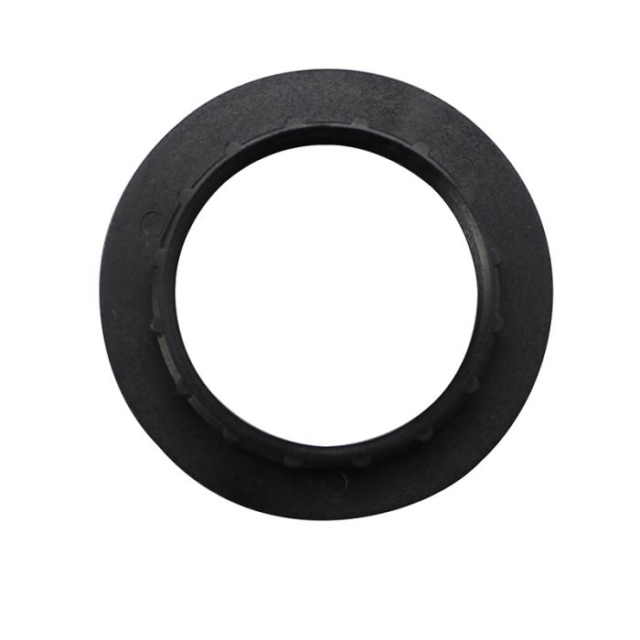 Threaded Socket Ring in Black