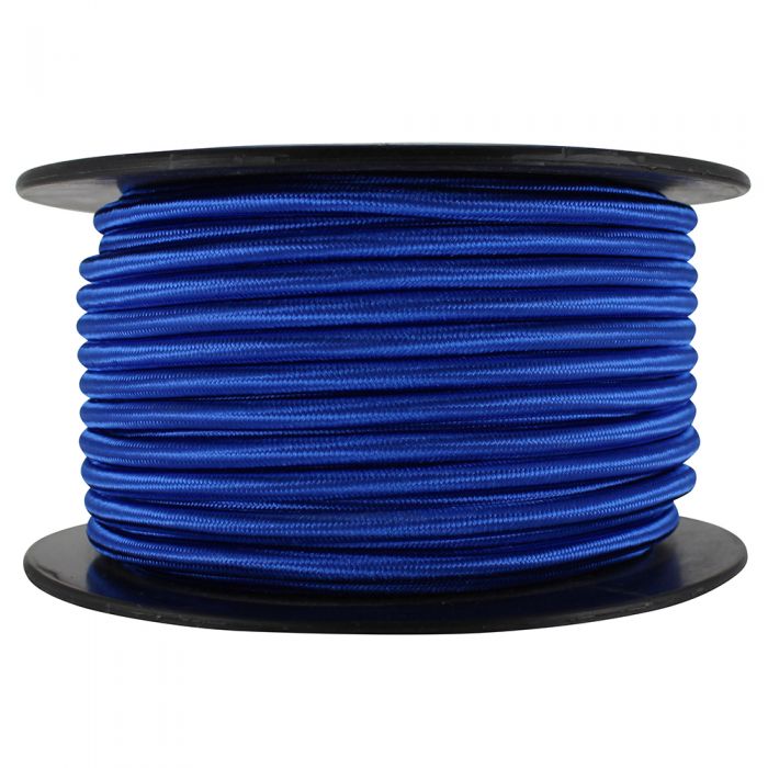 Blue SVT/2 Cloth Covered Lamp Cord