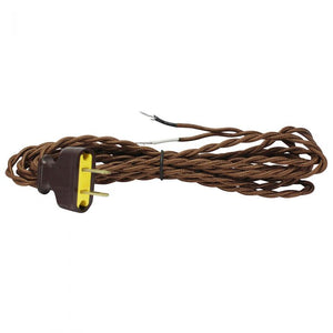Brown Plug-In Cord Set