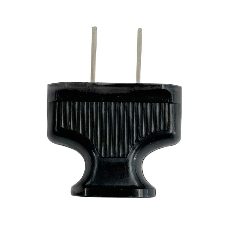Black Vintage Wire Plug