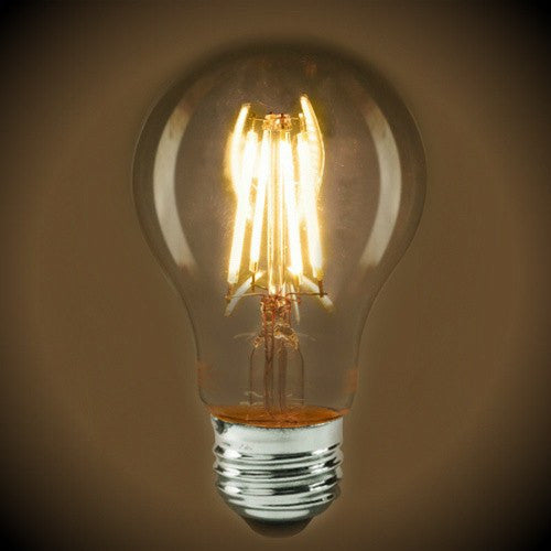 LED Filament Edison Light Bulb - A19 Vintage - 6.5 Watt