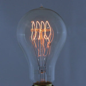 Victorian Loop A23 Vintage Light Bulb 40 Watt - 5.5 in. Length