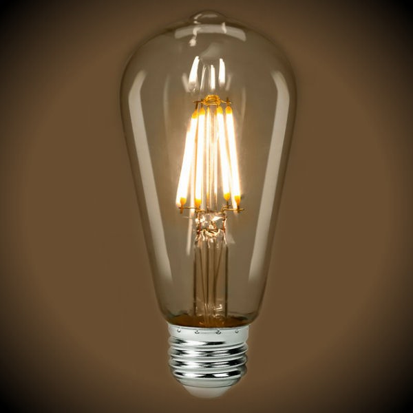 LED Filament Edison Bulb - 2700K - Clear