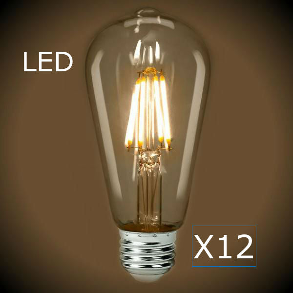 LED Filament Vintage Bulb - 4 Watt - 2700K