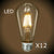 LED Filament Vintage Bulb - 4 Watt - 2700K