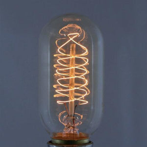 Nostalgic Radio Spiral Filament Bulb - 40 Watt - Clear