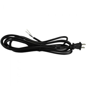 Black SVT-2 Cord Set with Molded Plug