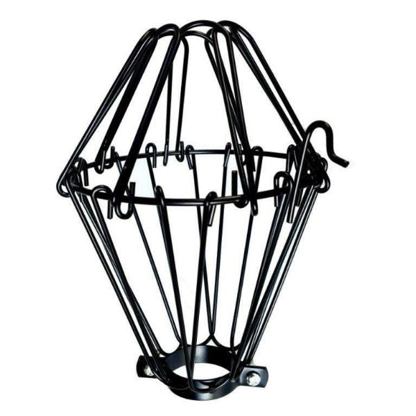 Black Small Wire Lamp Guard - Cage