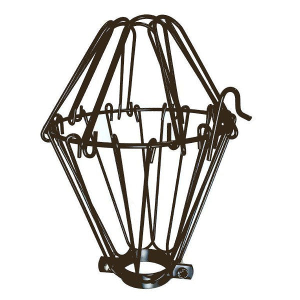 Bronze Small Wire Lamp Guard - Cage