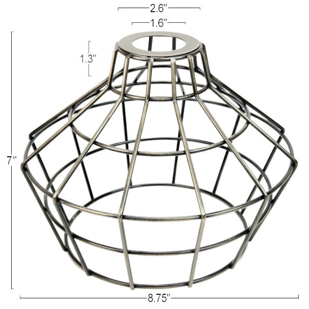 Basket Style Light Bulb Cage