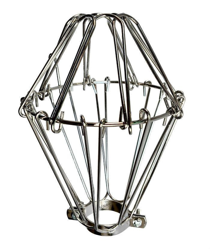 Nickel Light Bulb Cage