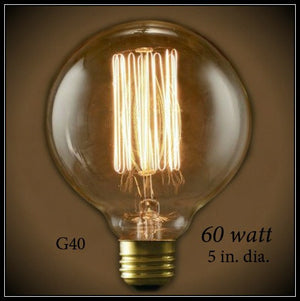 Nostalgic Globe G40 Bulb 60W