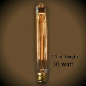 Beacon Tube Nostalgic Bulb - 30 Watt - 7.4 in. Length