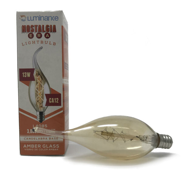 Nostalgia LED 13-watt Candelabra CA12 Light Bulb