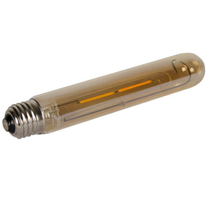 Tubular Vintage LED Light Bulb - Amber 1.5 Watt