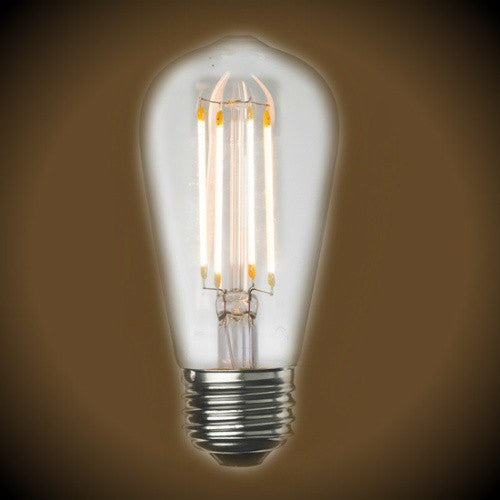 LED Clear Filament Vintage Bulb - 7 Watt 
