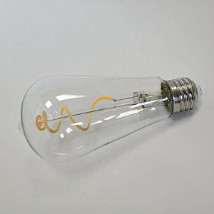 LED Curved Filament Clear Edison Bulb