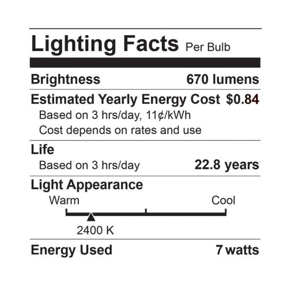Edison LED Globe Lighting Facts