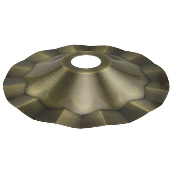 Metal Lamp Shade in Antique Brass Finish