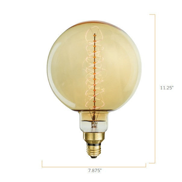 Mega Nostalgic Globe Light Bulb - 12.2 in. Length