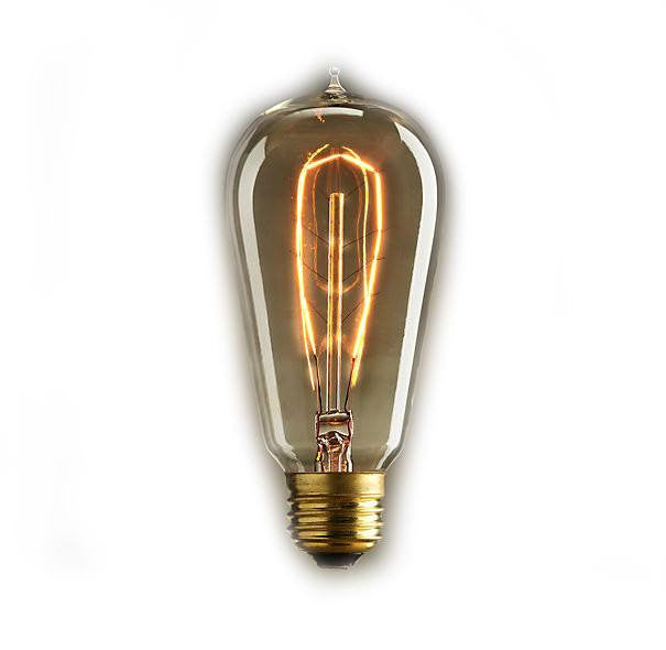 Nostalgic Edison Hairpin Light Bulb - 40 Watt